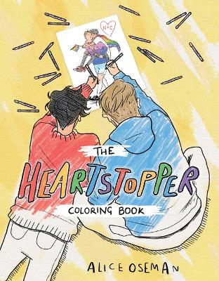 Cover of The Official Heartstopper Coloring Book