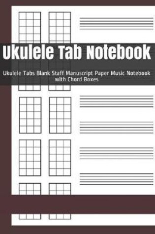 Cover of Ukulele Tab Notebook