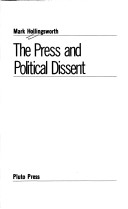 Book cover for The Press and Political Dissent