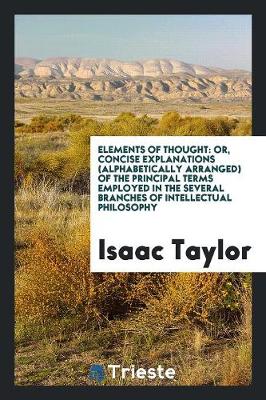 Book cover for Elements of Thought