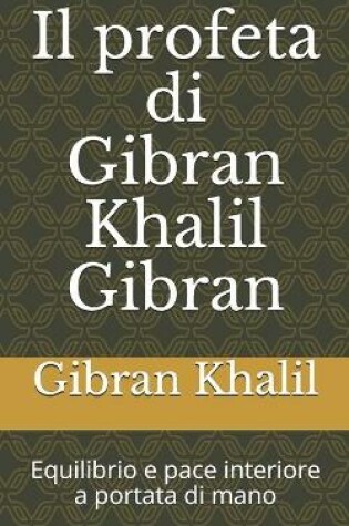 Cover of Il profeta di Gibran Khalil Gibran
