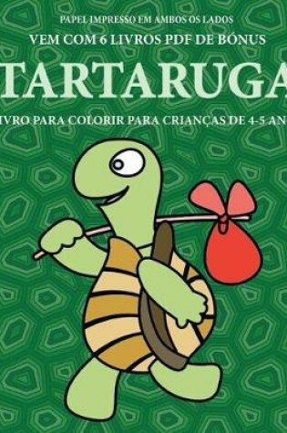 Cover of Livro para colorir para crianças de 4-5 anos (Tartaruga)