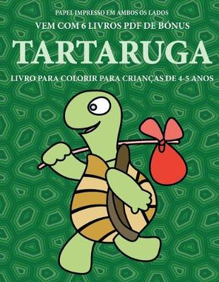 Cover of Livro para colorir para crianças de 4-5 anos (Tartaruga)