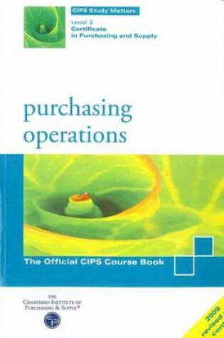 Cover of Purchasing Operations