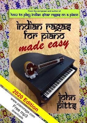 Book cover for Indian Ragas for Piano Made Easy