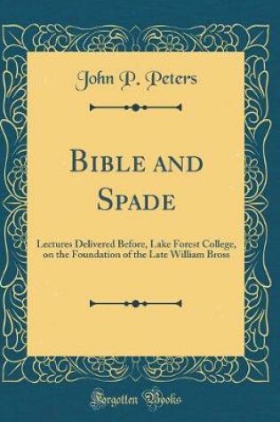 Cover of Bible and Spade