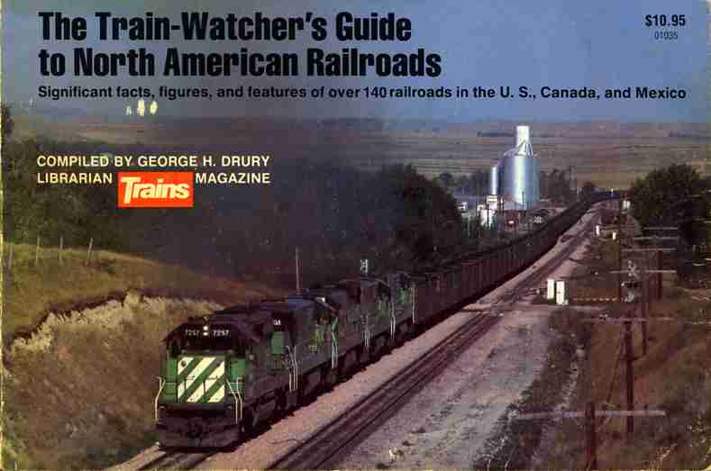 Book cover for Trainwatchers Guide to North American Railroad Ial Mo