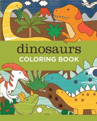 Book cover for Dinosaurs Coloring Book