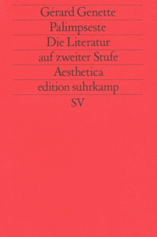 Cover of Palimpseste
