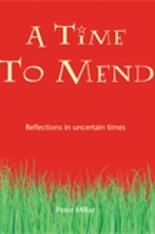 Cover of A Time to Mend
