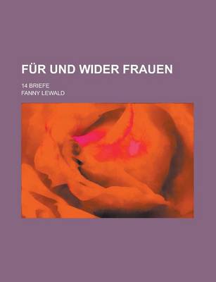 Book cover for Fur Und Wider Frauen; 14 Briefe