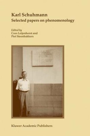 Cover of Karl Schuhmann, Selected Papers on Phenomenology