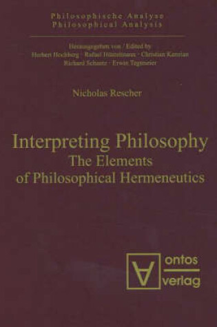 Cover of Interpreting Philosophy