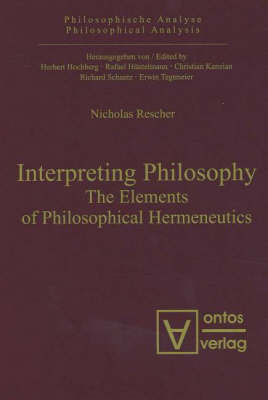 Book cover for Interpreting Philosophy
