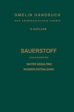 Cover of Sauerstoff