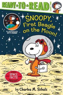 Book cover for Snoopy, First Beagle on the Moon!