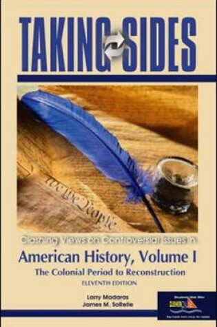 Cover of Taking Sides: American History, Volume I