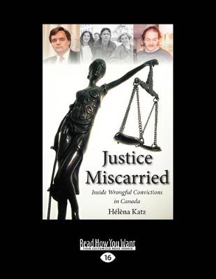 Book cover for Justice Miscarried