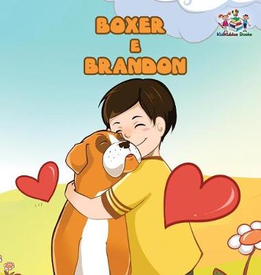Book cover for Boxer and Brandon (Portuguese children's book)