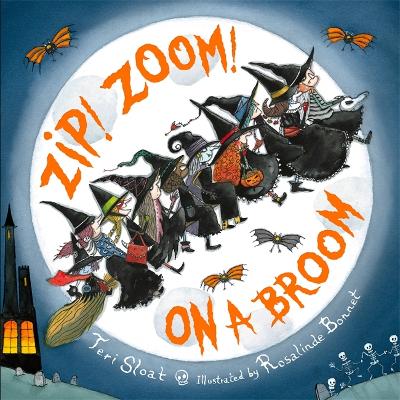 Book cover for Zip! Zoom! On a Broom