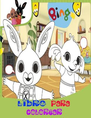 Book cover for bing libro para colorear