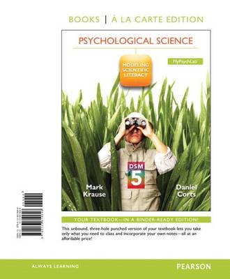 Book cover for Psychological Science with Dsm5 Updates, Books a la Carte Edition