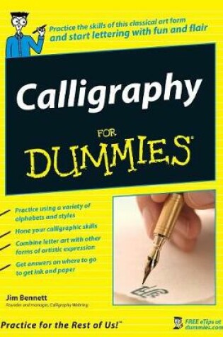 Cover of Calligraphy For Dummies