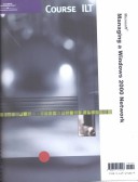 Book cover for Course Ilt Man Win 2000 Network