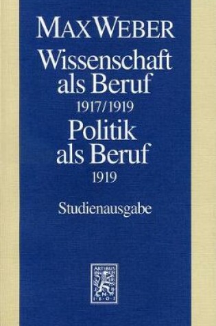 Cover of Max Weber-Studienausgabe