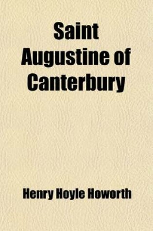 Cover of Saint Augustine of Canterbury