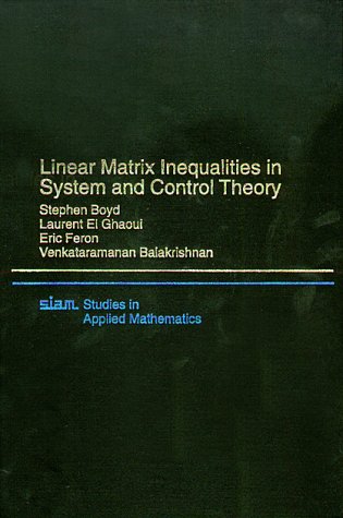 Book cover for Linear Matrix Inequalities in System and Control Theory