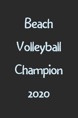 Book cover for Beach Volleyball Champion 2020