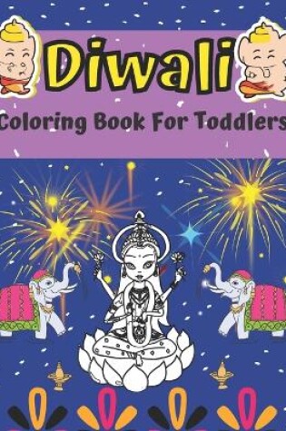 Cover of Diwali Coloring Book For Toddlers