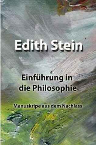 Cover of Einfuhrung in die Philosophie