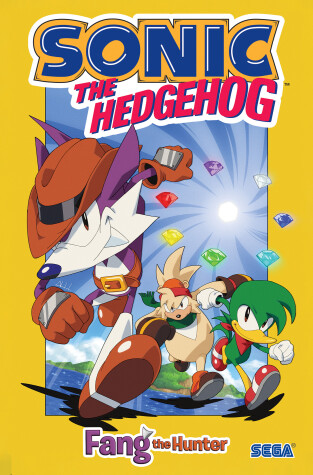 Book cover for Sonic the Hedgehog: Fang the Hunter