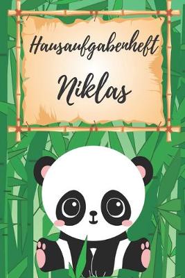 Book cover for Hausaufgabenheft Niklas