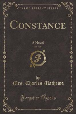 Book cover for Constance, Vol. 4 of 4