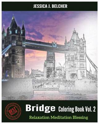 Book cover for Bridge Coloring Books Vol.2 for Relaxation Meditation Blessing