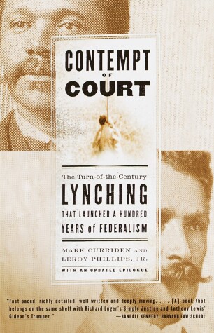 Book cover for Contempt of Court