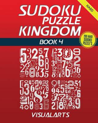 Book cover for Sudoku Puzzle Kingdom Hard 200