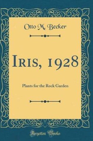 Cover of Iris, 1928