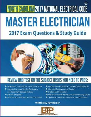 Book cover for North Carolina 2017 Master Electrician Study Guide