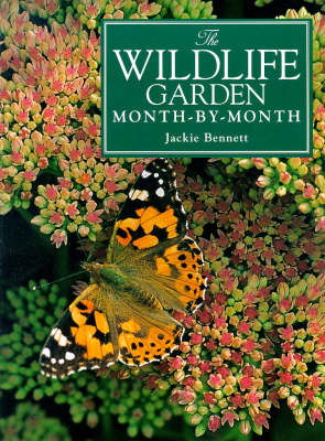 Book cover for The Wildlife Garden Month-by-month