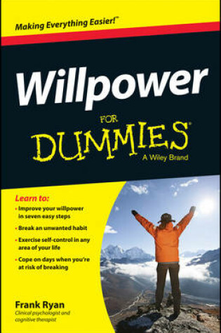 Cover of Willpower For Dummies