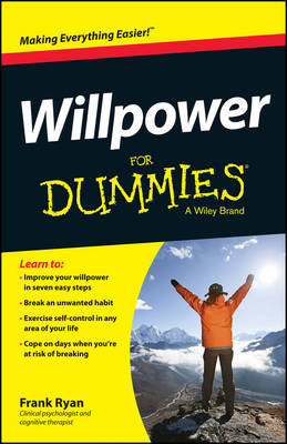 Book cover for Willpower For Dummies
