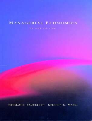 Book cover for Managerial Economics, Second Edition