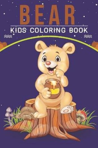 Cover of Bear Kids Coloring Book