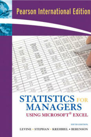 Cover of Online Course Pack:Statistics for Managers Using Excel and Student CD Package:International Edition/OneKey Blackboard, Student Access Kit, Statistics for Managers Using Excel