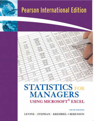 Book cover for Online Course Pack:Statistics for Managers Using Excel and Student CD Package:International Edition/OneKey Blackboard, Student Access Kit, Statistics for Managers Using Excel