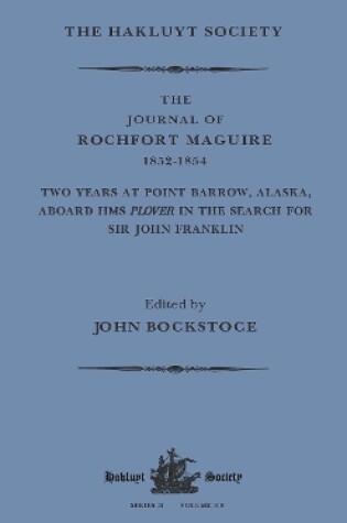 Cover of The Journal of Rochfort Maguire, 1852-1854 set